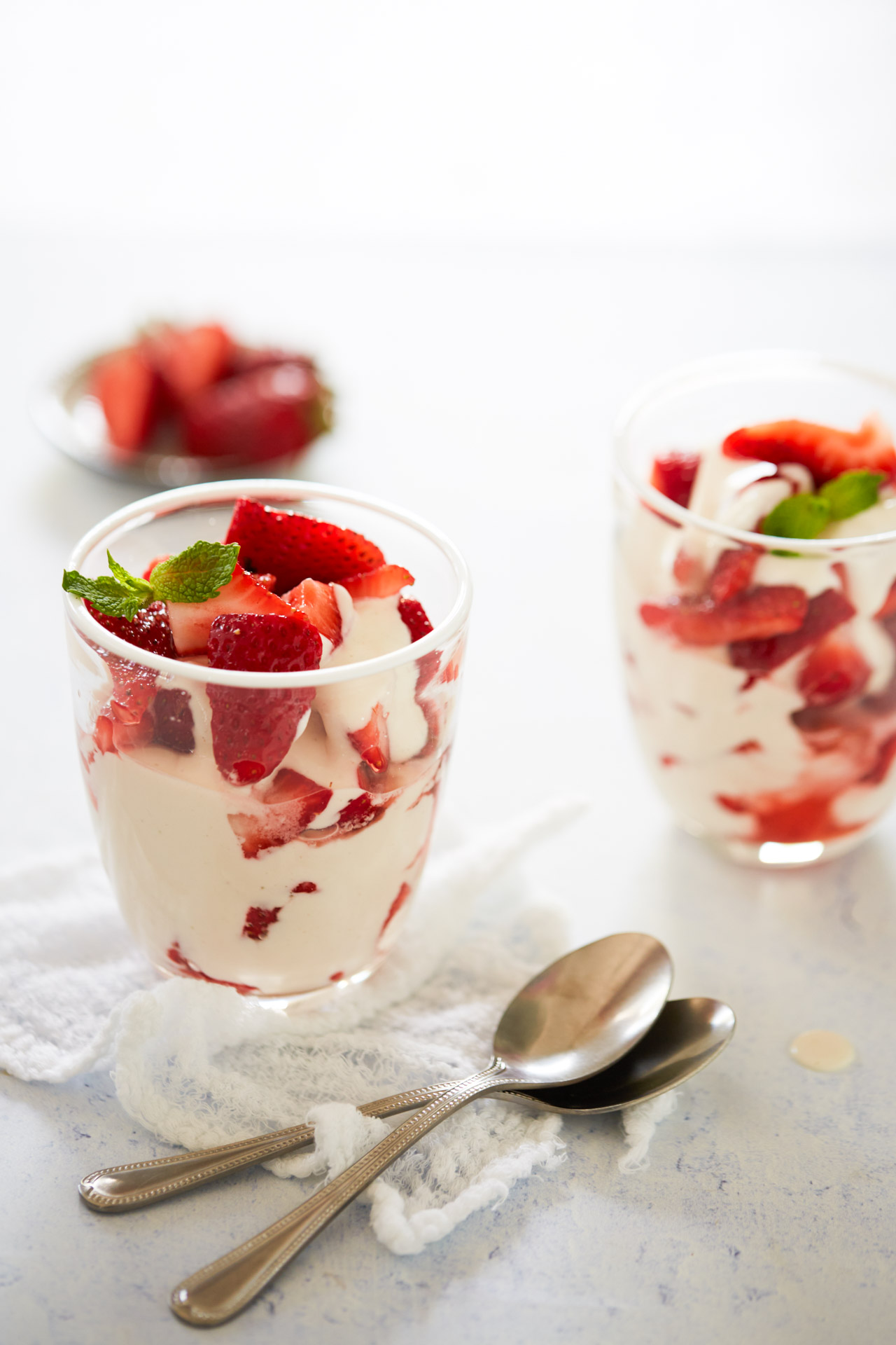 Vegan Fresas Con Crema Mexican Strawberries And Cream