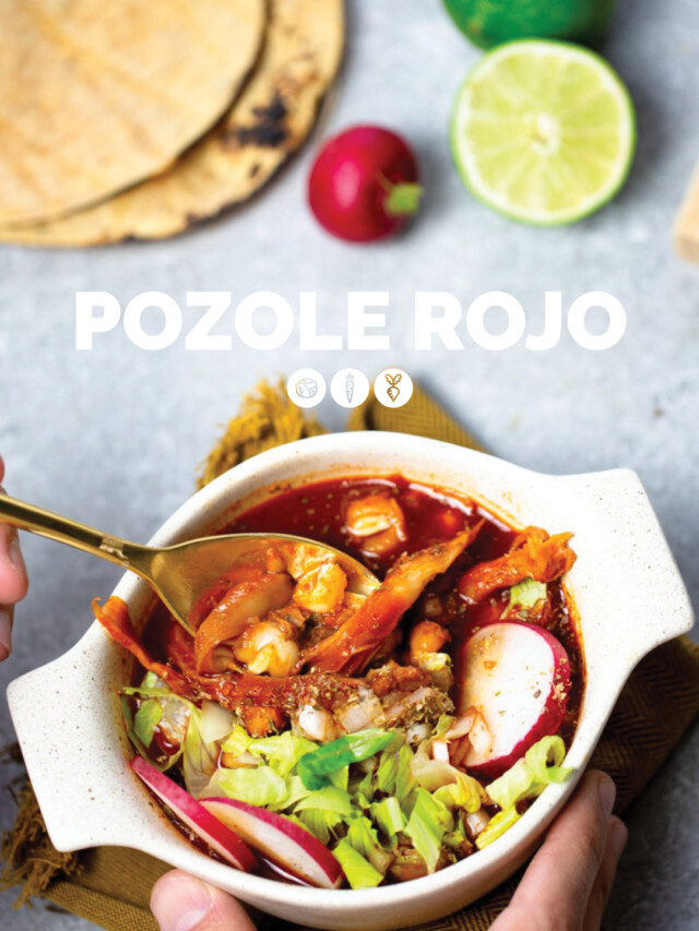 VEGAN POZOLE ROJO Piloncillo Y Vainilla