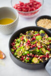 Roasted Brussels sprouts salad