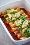 Vegan sweet potato Enchiladas with Lentils Recipe