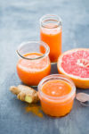 Ginger grapefruit wellness shot