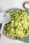 Perfect Brussels Sprouts Salad with Lime dressing