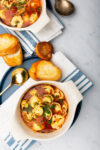 Quick and healthy tortellini soup