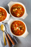 Healthy Sopa De Verduras (Mexican soup)